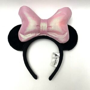 Disney's Minnie Mouse‎ Pink Puffy Bow Disney Parks Light up Headband